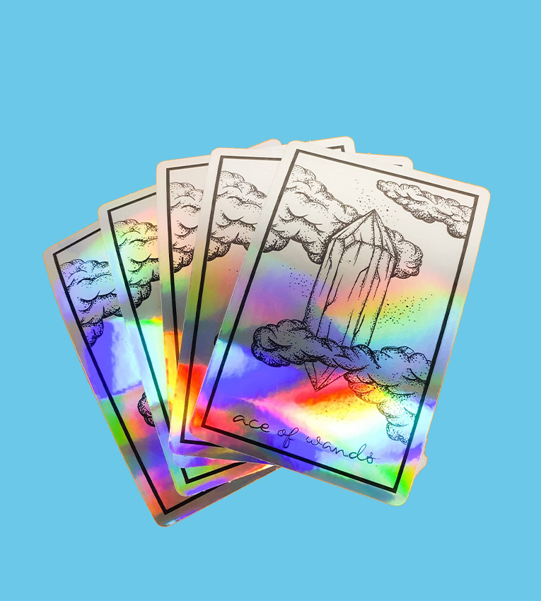 Custom Hologram Stickers